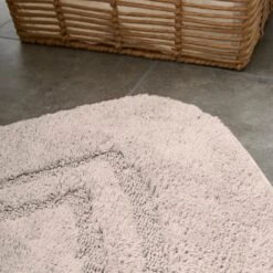 Luxurious Cotton Oval Bath Mat -Home Luxe Studio 30837137 alt01