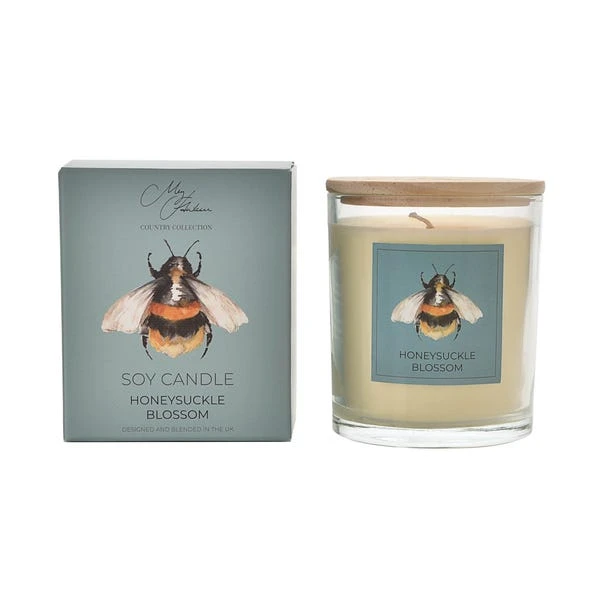 Meg Hawkins Honeysuckle Blossom Bee Candle 3 Meg Hawkins Honeysuckle Blossom Bee Candle