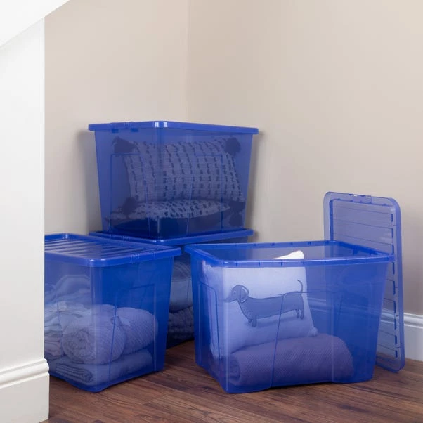 Wham Crystal Set Of 4 Storage Boxes & Lids 21 Wham Crystal Set Of 4 Storage Boxes & Lids - Image 19