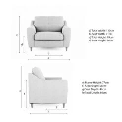 Baxter Textured Weave Snuggle Chair 28 Baxter Textured Weave Snuggle Chair -Home Luxe Studio 30839335 alt09