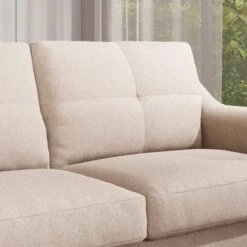 Baxter Textured Weave 2 Seater Double Sofa Bed -Home Luxe Studio 30839339 alt05