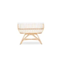 CuddleCo Aria Crib, Rattan -Home Luxe Studio 30844312 alt02