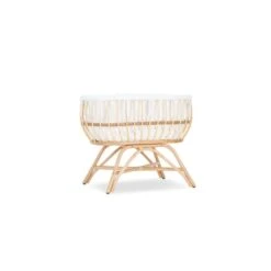 CuddleCo Aria Crib, Rattan -Home Luxe Studio 30844312 alt03