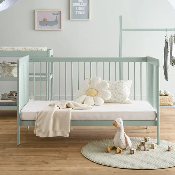 CuddleCo Nola Cot Bed, Painted Pine 11 CuddleCo Nola Cot Bed, Painted Pine - Image 9