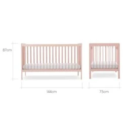 CuddleCo Nola Cot Bed, Painted Pine 35 CuddleCo Nola Cot Bed, Painted Pine -Home Luxe Studio 30844327 alt09