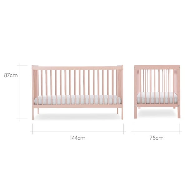 CuddleCo Nola Cot Bed, Painted Pine 19 CuddleCo Nola Cot Bed, Painted Pine - Image 17