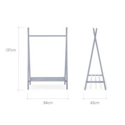 CuddleCo Nola Clothes Rail 23 CuddleCo Nola Clothes Rail -Home Luxe Studio 30844486 alt09