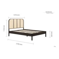 Margot Rattan Bed Frame 41 Margot Rattan Bed Frame -Home Luxe Studio 30845241 alt09