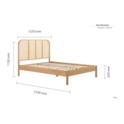 Margot Rattan Bed Frame 31 Margot Rattan Bed Frame -Home Luxe Studio 30845242 alt09