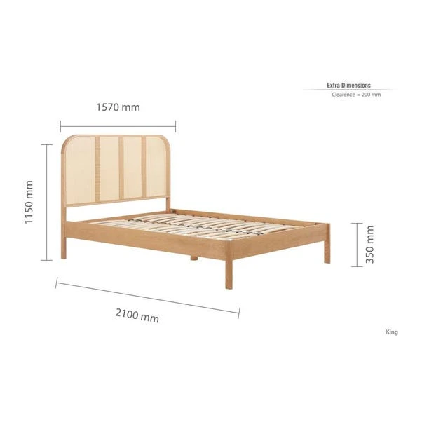 Margot Rattan Bed Frame 12 Margot Rattan Bed Frame - Image 10