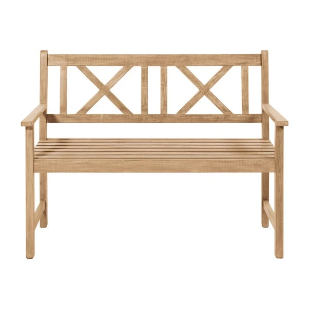 Cambridge 2 Seater Acacia Wood Bench 4 Cambridge 2 Seater Acacia Wood Bench - Image 2
