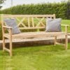 Cambridge 3 Seater Acacia Wood Bench 1 Cambridge 3 Seater Acacia Wood Bench -Home Luxe Studio 30845588
