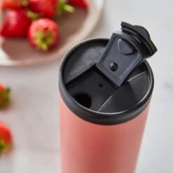 Stainless Steel Tall Travel Mug 24 Stainless Steel Tall Travel Mug -Home Luxe Studio 30846872 alt01