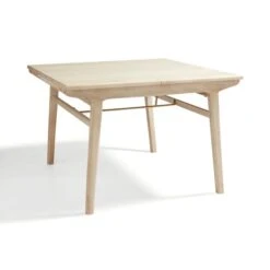 Laila 2-4 Seater Square Extendable Dining Table, Mango Wood -Home Luxe Studio 30846989 alt06