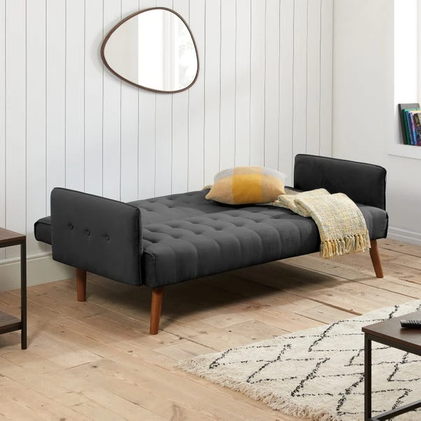 Hudson Charcoal Double Sofa Bed 4 Hudson Charcoal Double Sofa Bed - Image 2