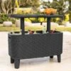 Keter Bevy Bar Ice Bucket Table 1 Keter Bevy Bar Ice Bucket Table -Home Luxe Studio 30848834