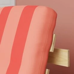 Mito Striped Pink Single Futon -Home Luxe Studio 30848858 alt06