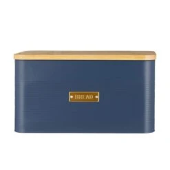 Typhoon Otto Square Navy Bread Bin