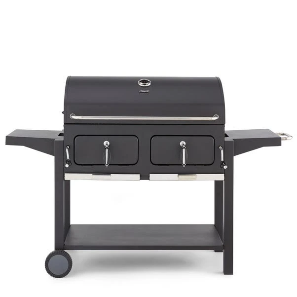 Tower Ignite Duo XL Charcoal BBQ, Black Steel 3 Tower Ignite Duo XL Charcoal BBQ, Black Steel