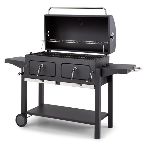 Tower Ignite Duo XL Charcoal BBQ, Black Steel 4 Tower Ignite Duo XL Charcoal BBQ, Black Steel - Image 2