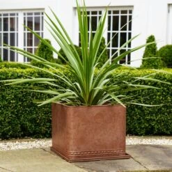 Kew Aged Regency Square Planter 19 Kew Aged Regency Square Planter -Home Luxe Studio 30849658