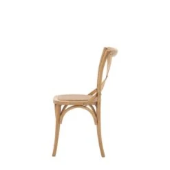 Cannock Set Of 2 Dining Chairs, Oak & Rattan 35 Cannock Set Of 2 Dining Chairs, Oak & Rattan -Home Luxe Studio 30850709 alt06