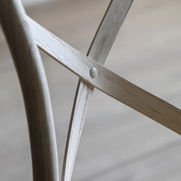 Cannock Set Of 2 Dining Chairs, Oak & Rattan 4 Cannock Set Of 2 Dining Chairs, Oak & Rattan - Image 2