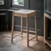 Elda Rope Dining Stool, Natural
