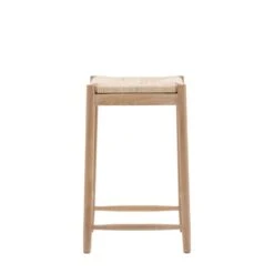 Elda Rope Dining Stool, Natural -Home Luxe Studio 30850765 alt02