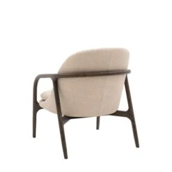 Aurora Fabric Wooden Arm Accent Chair 21 Aurora Fabric Wooden Arm Accent Chair -Home Luxe Studio 30850877 alt05