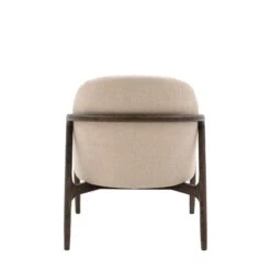 Aurora Fabric Wooden Arm Accent Chair 22 Aurora Fabric Wooden Arm Accent Chair -Home Luxe Studio 30850877 alt06
