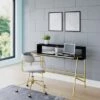 Siren Glass Desk 2 Siren Glass Desk -Home Luxe Studio 30850922