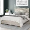 Monroe Mirazzi Velvet Ottoman Bed Frame -Home Luxe Studio 30852663