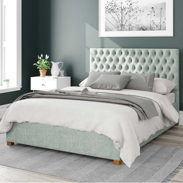 Monroe Pure Pastel Cotton Ottoman Bed Frame 19 Monroe Pure Pastel Cotton Ottoman Bed Frame - Image 17