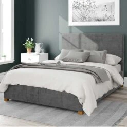 Garland Firenze Ottoman Bed Frame, Velour -Home Luxe Studio 30852765