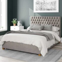 Monroe Plush Velvet Ottoman Bed Frame 26 Monroe Plush Velvet Ottoman Bed Frame -Home Luxe Studio 30852916