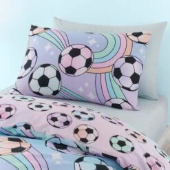 Football Ombre Duvet Cover And Pillowcase Set -Home Luxe Studio 30853783 alt01