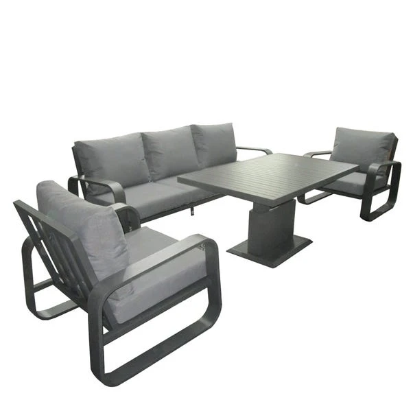 Babingley 5 Seater Lounge Set With Adjustable Table 4 Babingley 5 Seater Lounge Set With Adjustable Table - Image 2