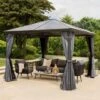 Runcton Polycarbonate 3.6m X 3.6m Gazebo 2 Runcton Polycarbonate 3.6m X 3.6m Gazebo -Home Luxe Studio 30854703