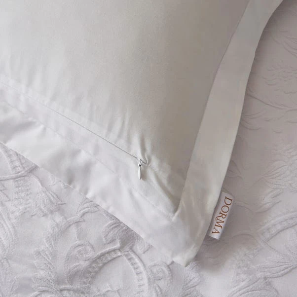Dorma Winchester White Oxford Pillowcase Pair 6 Dorma Winchester White Oxford Pillowcase Pair - Image 4