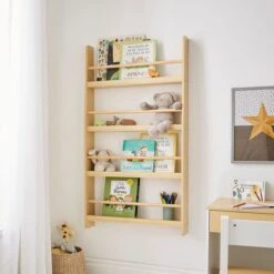 Kids Amber Wall Mounted Book Shelf -Home Luxe Studio 30855354