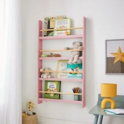 Kids Amber Wall Mounted Book Shelf -Home Luxe Studio 30855355