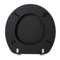 Black Soft Touch Toilet Seat 7 Black Soft Touch Toilet Seat -Home Luxe Studio 30856066 alt02
