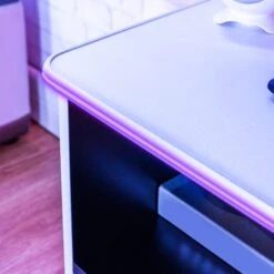 X Rocker Carbon Tek TV Media Cabinet With Neo Fibre LED For TVs Up To 42" 35 X Rocker Carbon Tek TV Media Cabinet With Neo Fibre LED For TVs Up To 42" -Home Luxe Studio 30856201 alt03