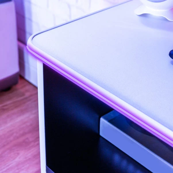 X Rocker Carbon Tek TV Media Cabinet With Neo Fibre LED For TVs Up To 42" 18 X Rocker Carbon Tek TV Media Cabinet With Neo Fibre LED For TVs Up To 42" - Image 16