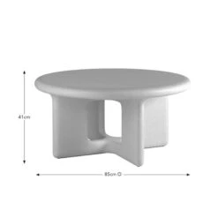 Rue Concrete Coffee Table 25 Rue Concrete Coffee Table -Home Luxe Studio 30856210 alt09