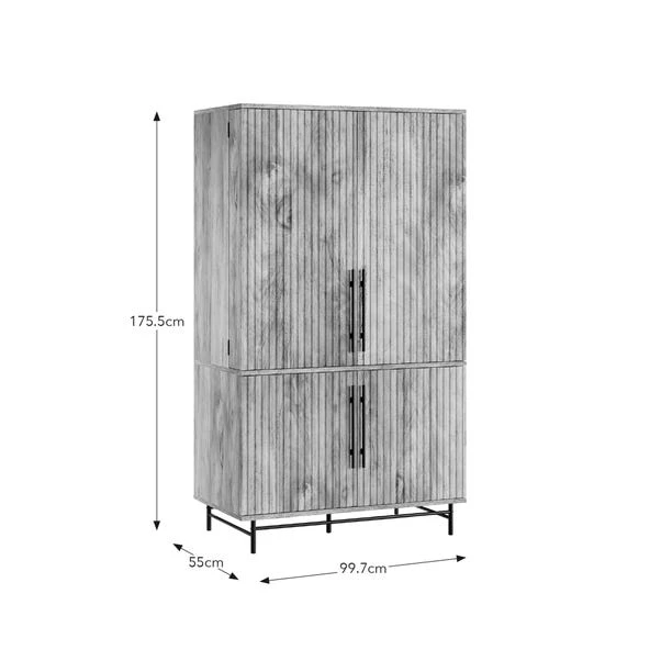 Bryant Hideaway Computer Cabinet Desk 11 Bryant Hideaway Computer Cabinet Desk - Image 9
