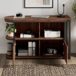 Fulton Pine Swivel Desk 14 Fulton Pine Swivel Desk -Home Luxe Studio 30857094 alt04