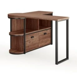 Fulton Pine Swivel Desk 16 Fulton Pine Swivel Desk -Home Luxe Studio 30857094 alt06