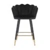Vivian Counter Height Bar Stool, Velvet 2 Vivian Counter Height Bar Stool, Velvet -Home Luxe Studio 30857281